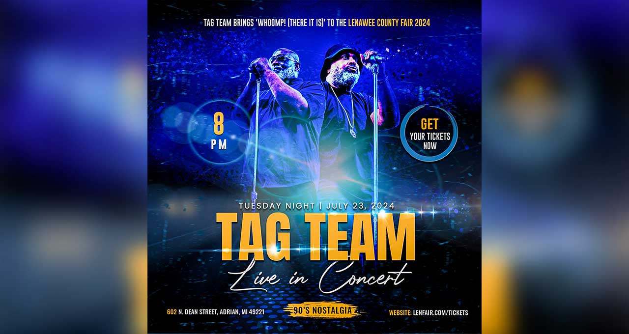 Tag Team Headlines 90s Throwback Concert at Lenawee County Fair