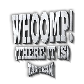 Whoomp There it is Logo of the Multi Platinum Music Group Tag Team. Members DC Glenn and Steve Rolln.